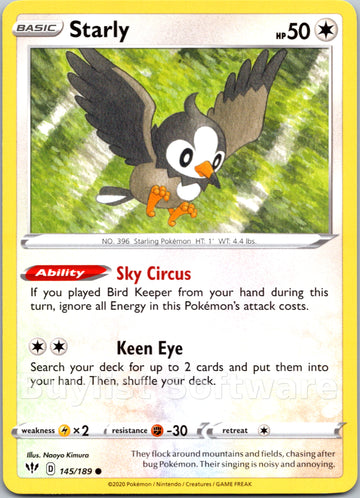 Starly [145/189] [Darkness Ablaze]