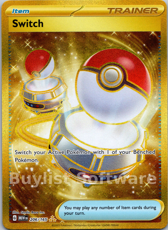 Switch [206/165] [Scarlet & Violet 151] Holofoil