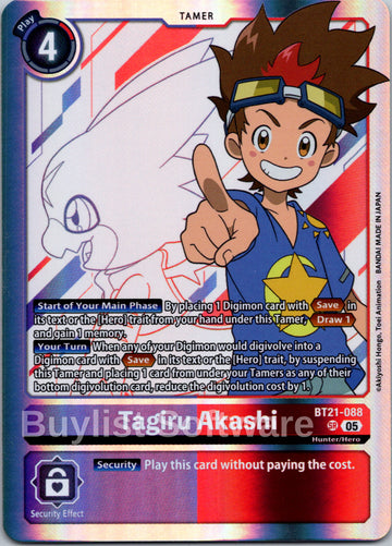 Tagiru Akashi [BT21-088] [World Convergence] Foil