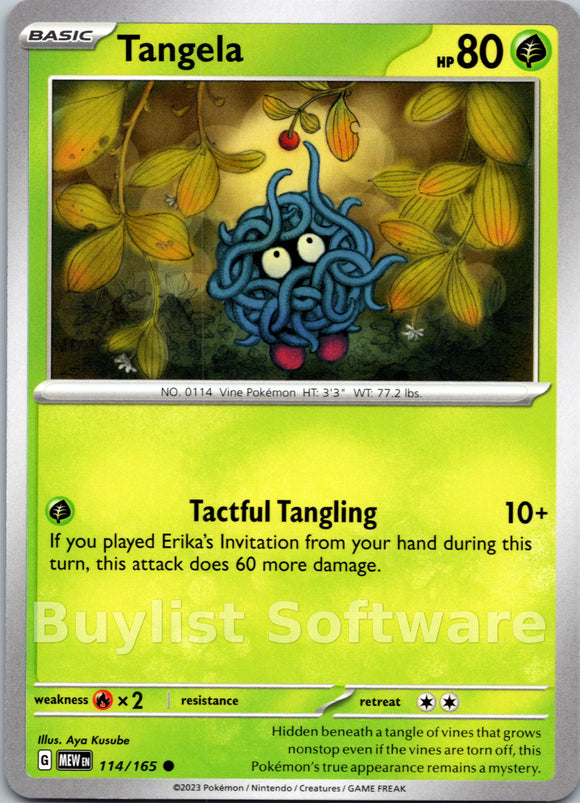Tangela [114/165] [Scarlet & Violet 151]