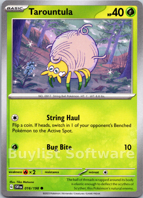 Tarountula [016/198] [Scarlet & Violet Base Set]