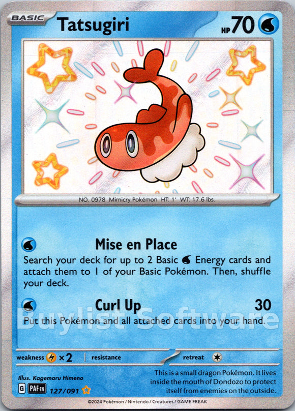 Tatsugiri [127/091] [Paldean Fates] Holofoil