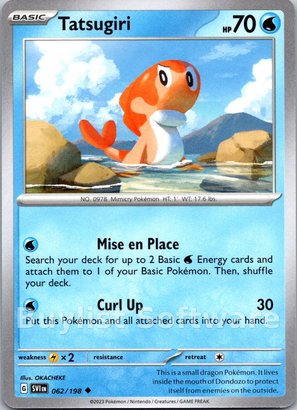 Tatsugiri [062/198] [Scarlet & Violet Base Set]