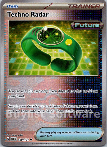 Techno Radar (Poke Ball Pattern) [130/131] [Prismatic Evolutions] Holofoil