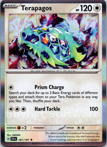 Terapagos [161/191] [Surging Sparks] Holofoil