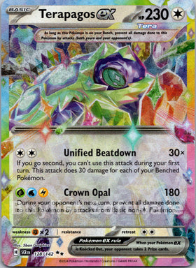 Terapagos ex [128/142] [Stellar Crown] Holofoil