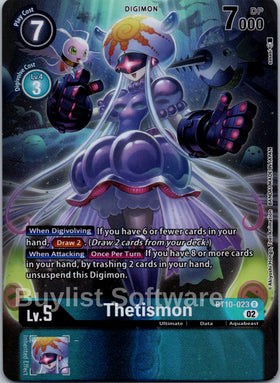 Thetismon (Alternate Art) [BT10-023] [Xros Encounter] Foil