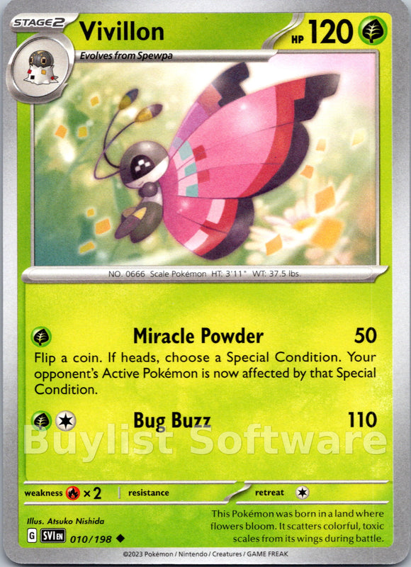 Vivillon [010/198] [Scarlet & Violet Base Set]