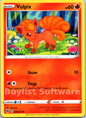 Vulpix [06/73] [Champion's Path]