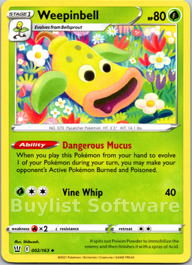 Weepinbell [002/163] [Battle Styles]
