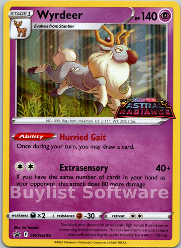 Wyrdeer [SWSH206] [Sword & Shield Promo Cards] Holofoil