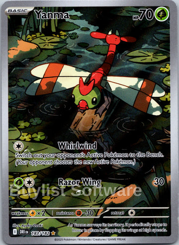 Yanma [183/182] [Destined Rivals] Holofoil