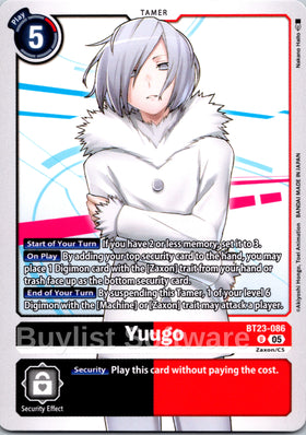 Yuugo [BT23-086] [Hackers' Slumber]