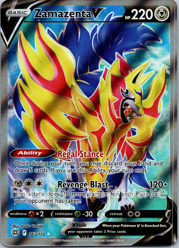 Zamazenta V [163/172] [Brilliant Stars] Holofoil