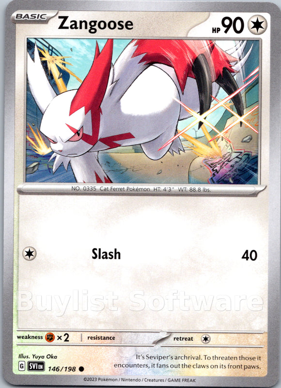 Zangoose [146/198] [Scarlet & Violet Base Set]