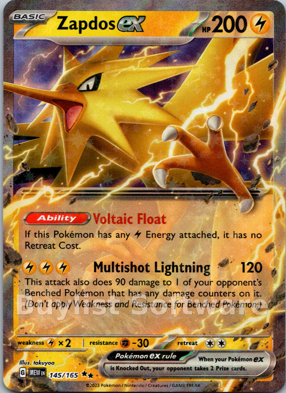 Zapdos ex [145/165] [Scarlet & Violet 151] Holofoil