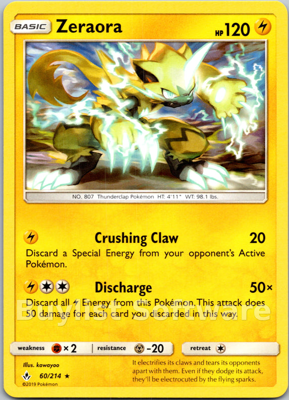 Zeraora [60/214] [Unbroken Bonds]