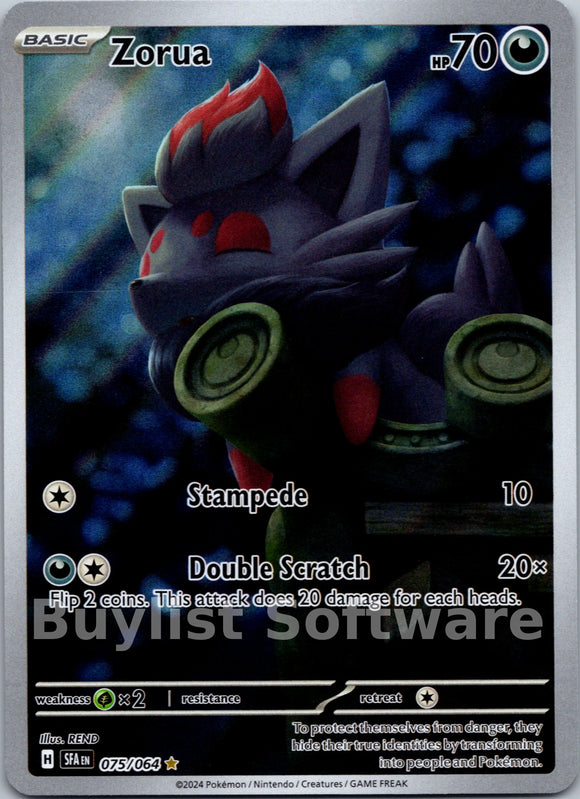 Zorua [075/064] [Shrouded Fable] Holofoil
