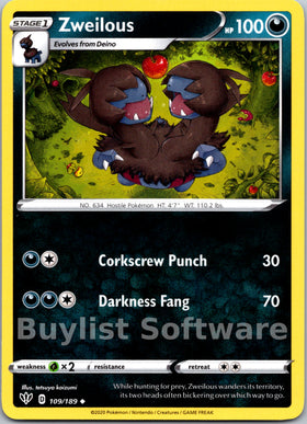 Zweilous [109/189] [Darkness Ablaze]