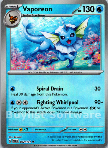 Vaporeon (Poke Ball Pattern)