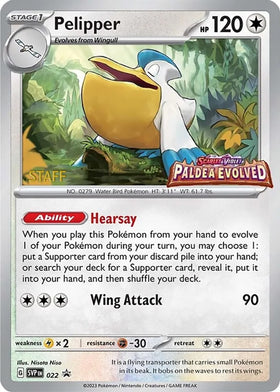 Pelipper (Staff Stamped)