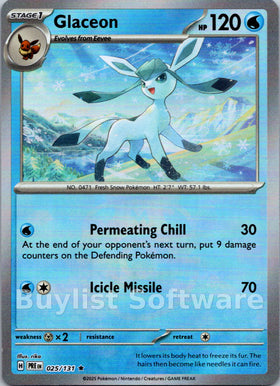 Glaceon (Poke Ball Pattern)