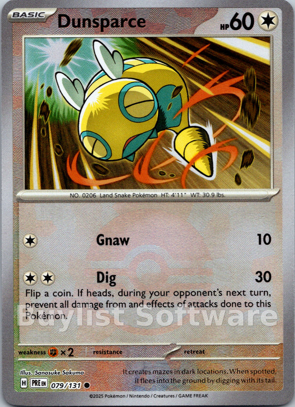 Dunsparce (Poke Ball Pattern)