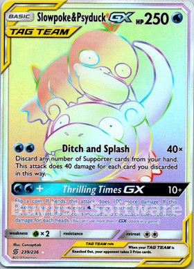Slowpoke & Psyduck GX