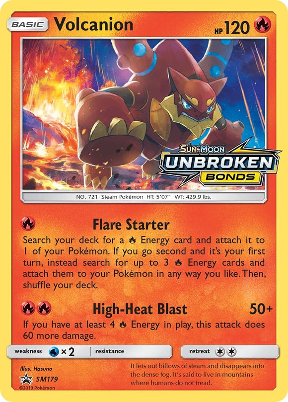 Volcanion (Unbroken Bonds Stamped)
