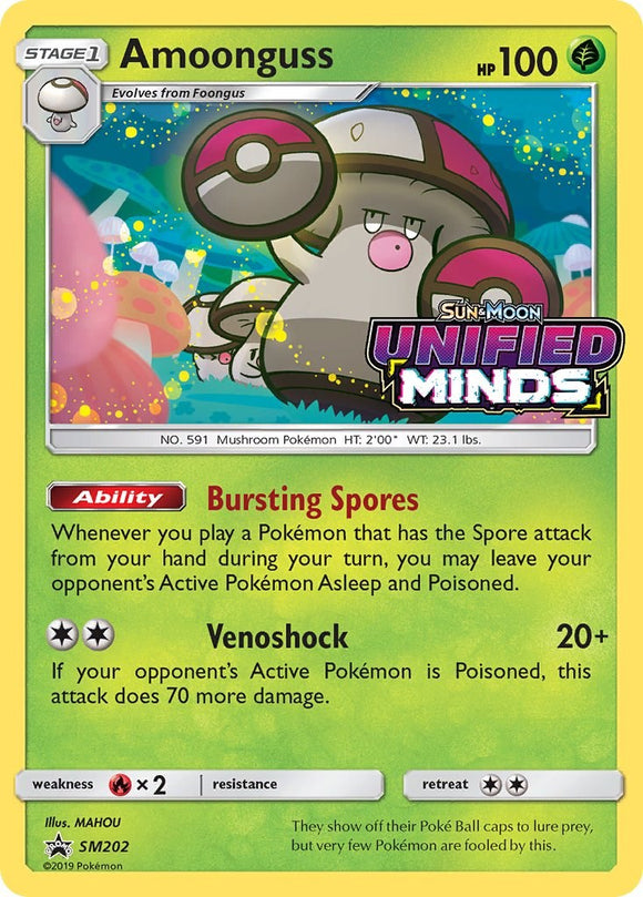 Amoonguss (Unified Minds Stamped)