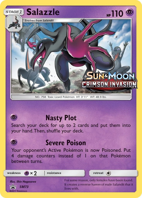 Salazzle (Crimson Invasion Stamped)