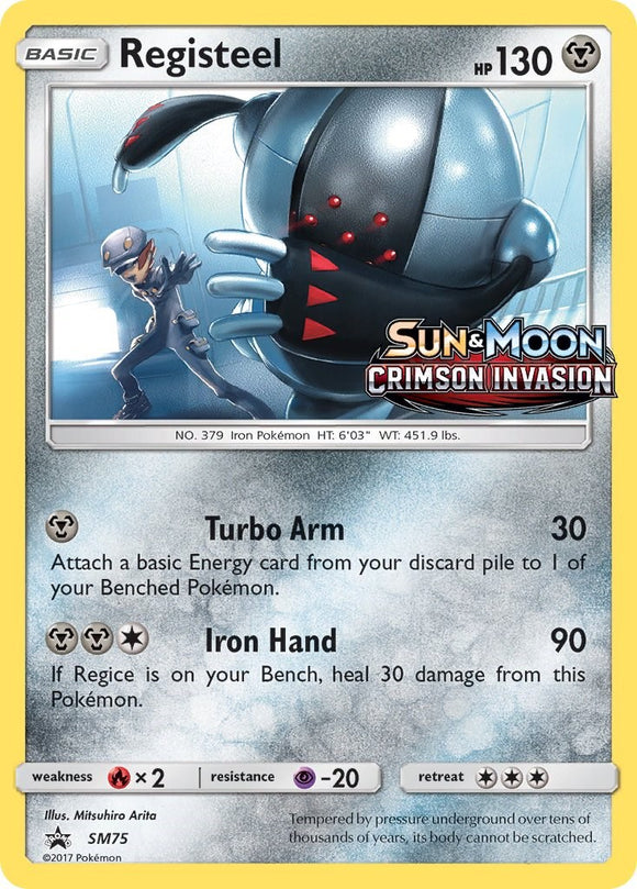 Registeel (Crimson Invasion Stamped)