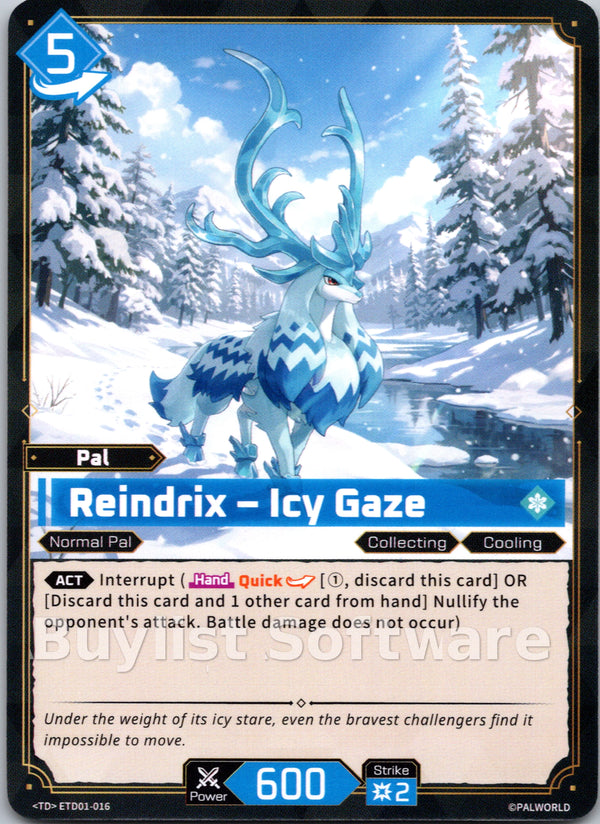 Reindrix – Icy Gaze