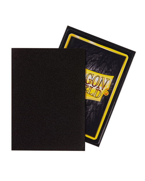 100ct Black Dragon Shield Matte Sleeves
