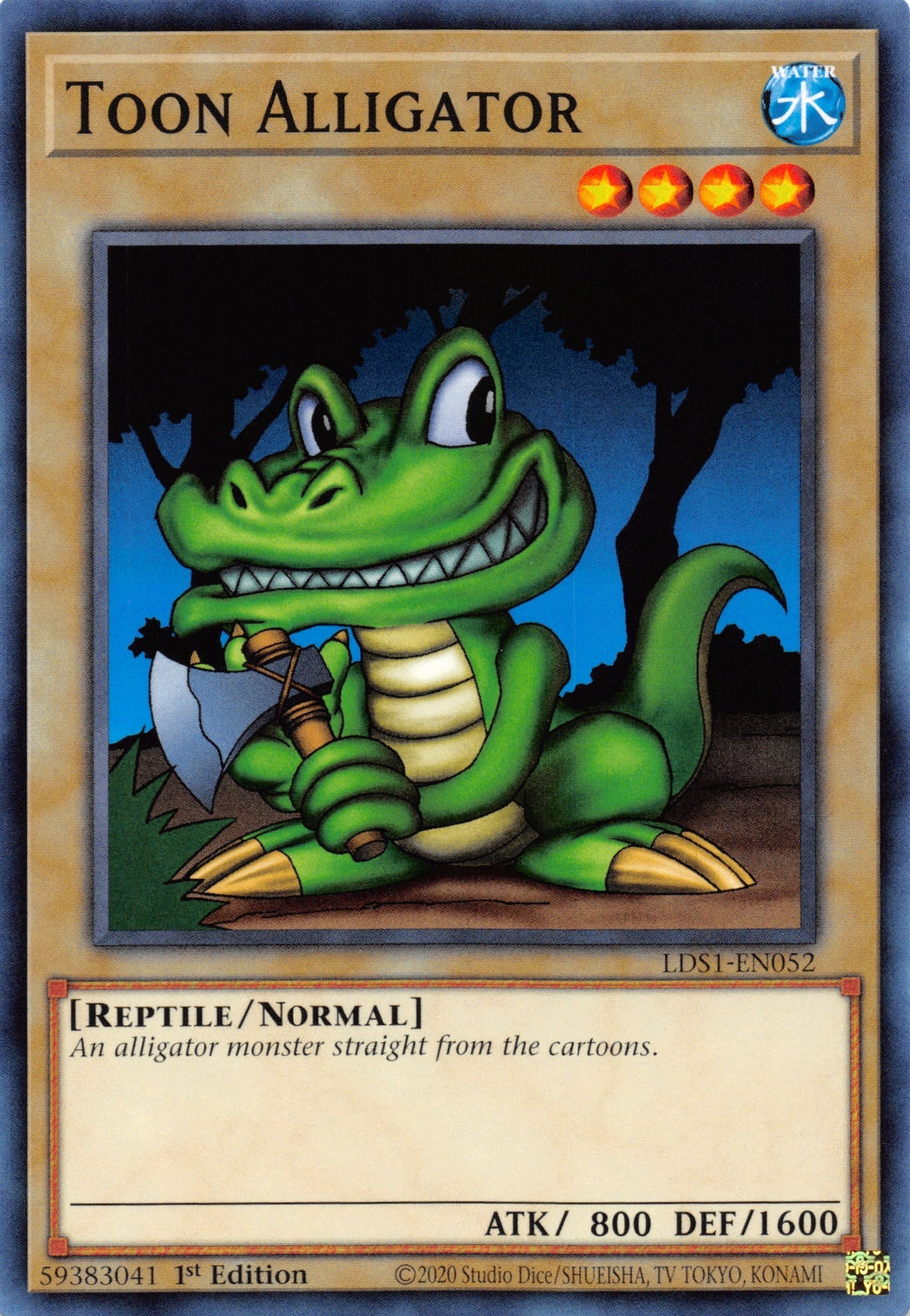 Toon Alligator [LDS1-EN052] Common