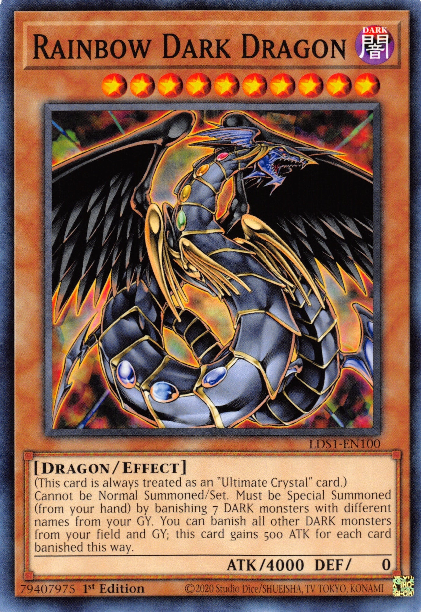 Rainbow Dark Dragon [LDS1-EN100] Common