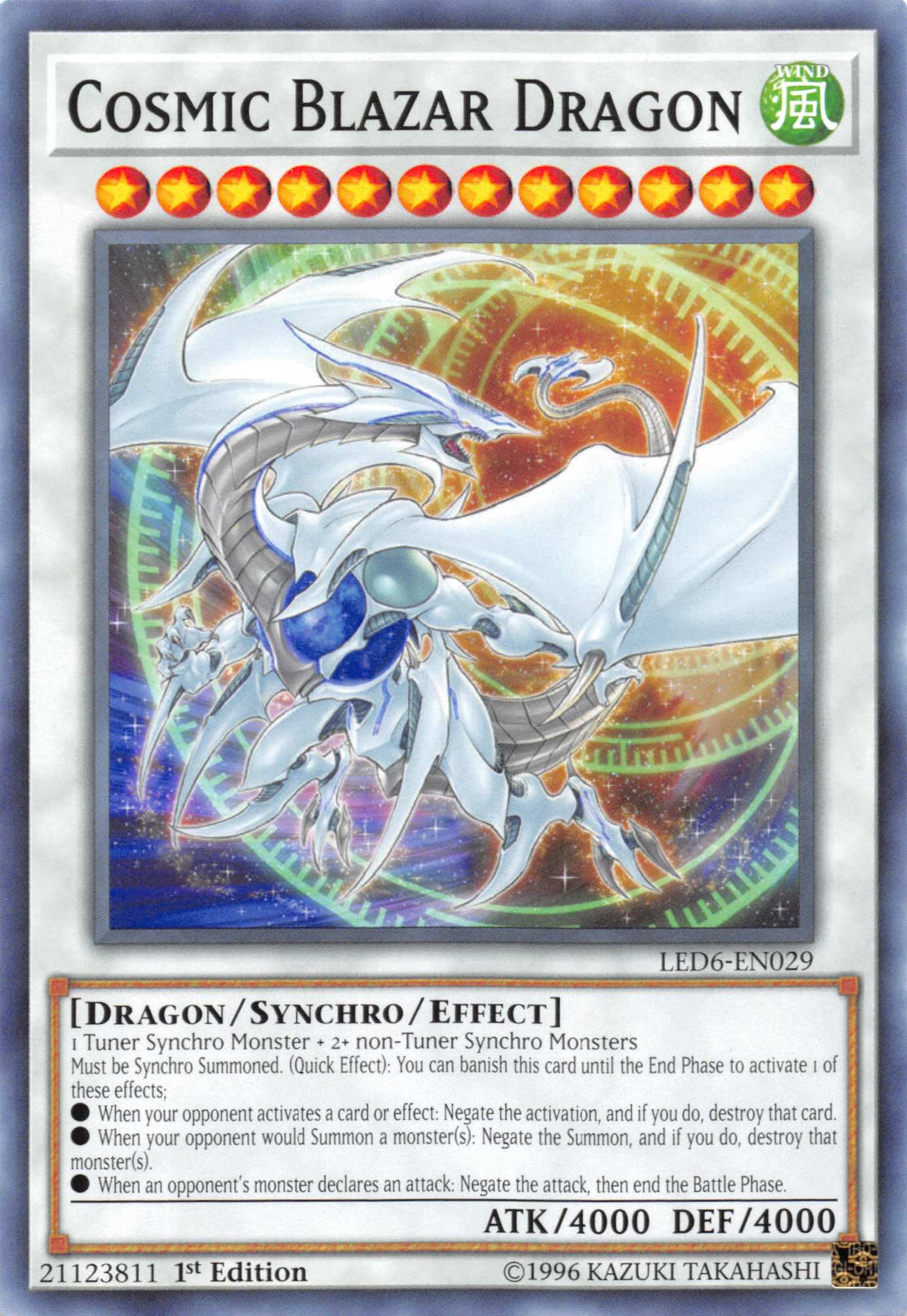 Cosmic Blazar Dragon [LED6-EN029] Common