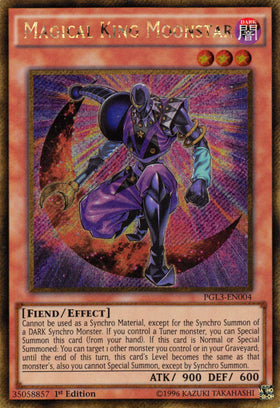 Magical King Moonstar [PGL3-EN004] Gold Secret Rare