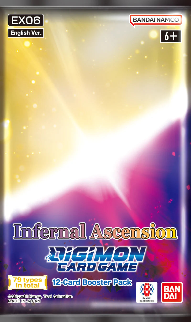 Digimon TCG: Infernal Ascension Booster Pack (EX06)