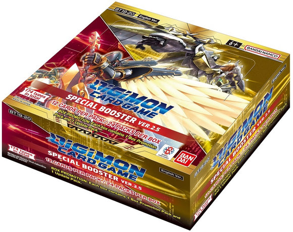 Digimon TCG: Release Special Booster Box Version 2.5 (BT19,BT20)