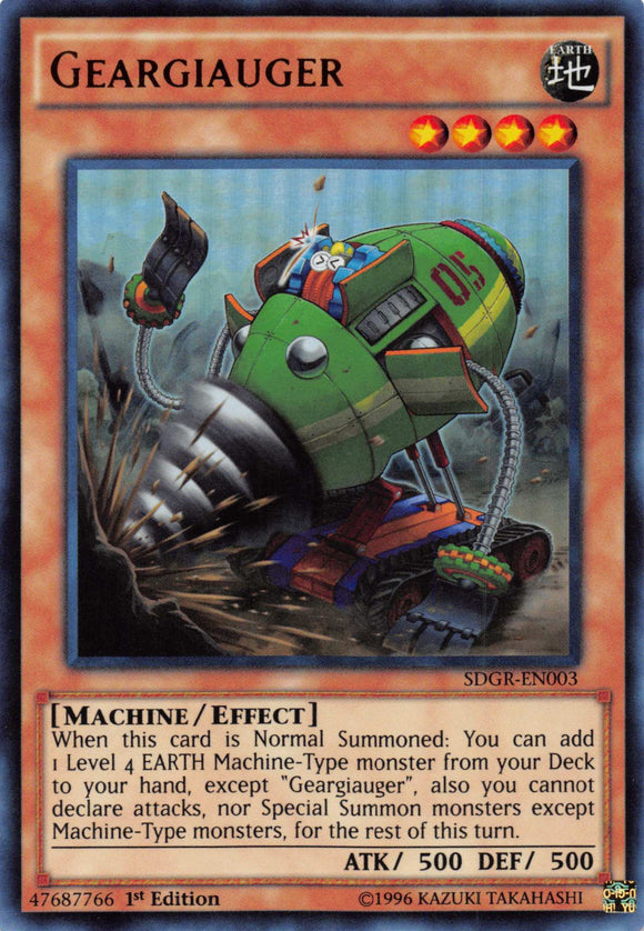 Geargiauger [SDGR-EN003] Ultra Rare