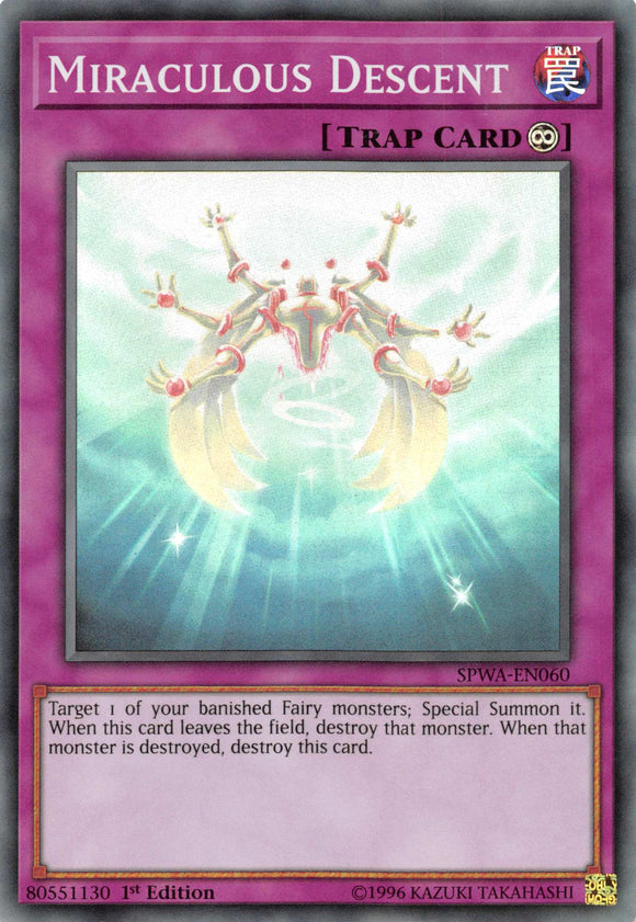 Miraculous Descent [SPWA-EN060] Super Rare