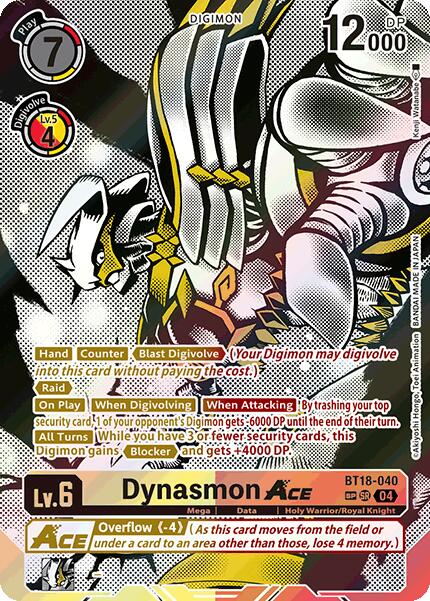 Dynasmon ACE (Textured) [BT18-040-SR] [Release Special Booster 2.0] Foil