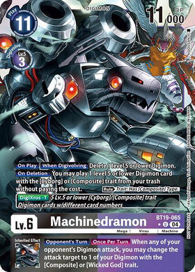 Machinedramon (Release Special Booster 2.0: Box Promotion Pack) [BT19-065-U] [Release Special Booster 2.0] Foil