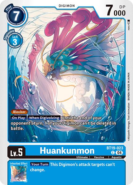 Huankunmon [BT19-023-C] [Release Special Booster 2.0] Normal