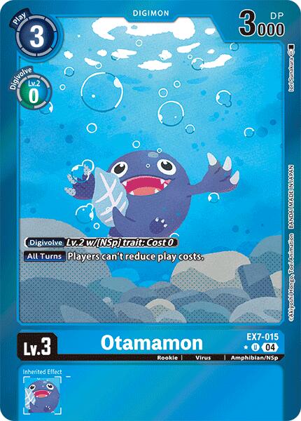 Otamamon (Foil) [EX7-015-U] [Digimon LIBERATOR] Foil