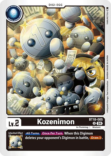 Kozenimon [BT18-005-U] [Release Special Booster 2.0] Normal