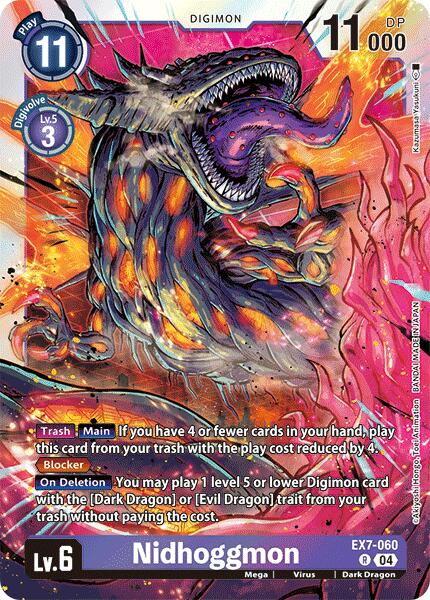 Nidhoggmon [EX7-060-R] [Digimon LIBERATOR] Foil