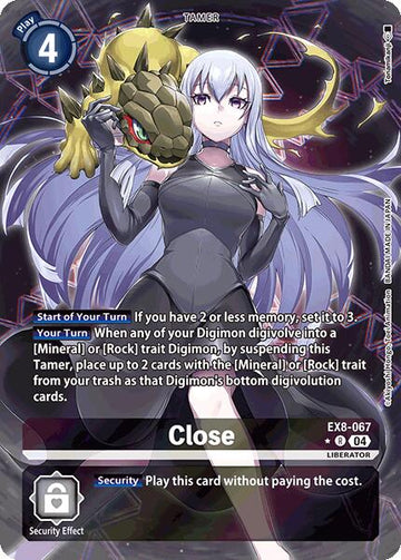 Close (Alternate Art) [EX8-067-R] [Chain of Liberation] Foil