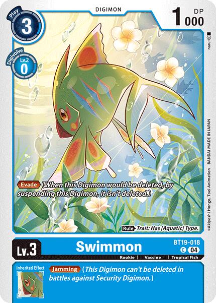 Swimmon [BT19-018-C] [Release Special Booster 2.0] Normal